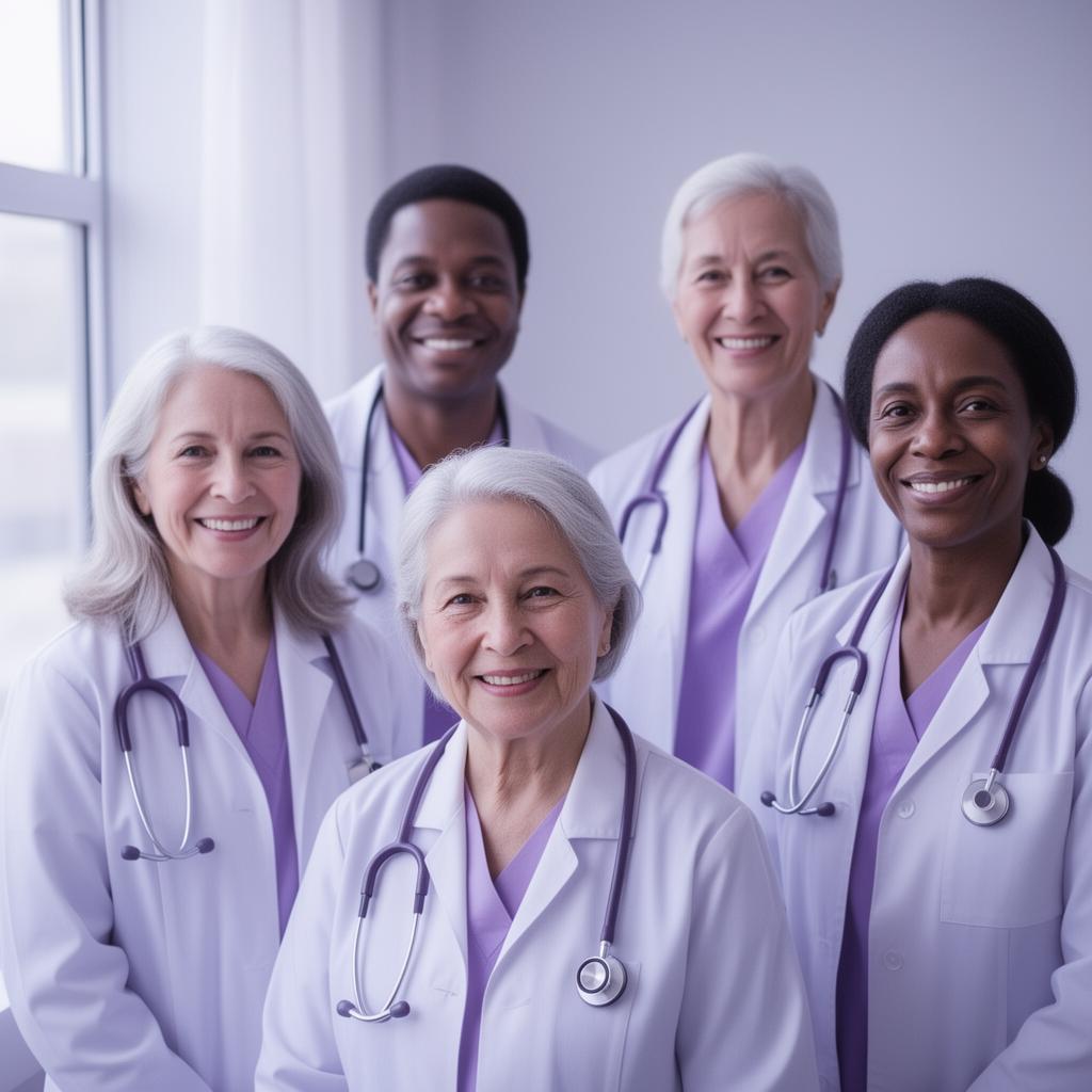 The HeavenlyCare family of healthcare workers